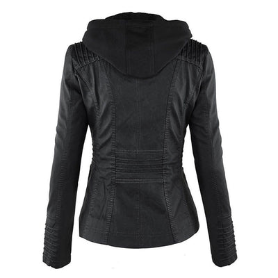 Corinne - trendy vintage jas met capuchon