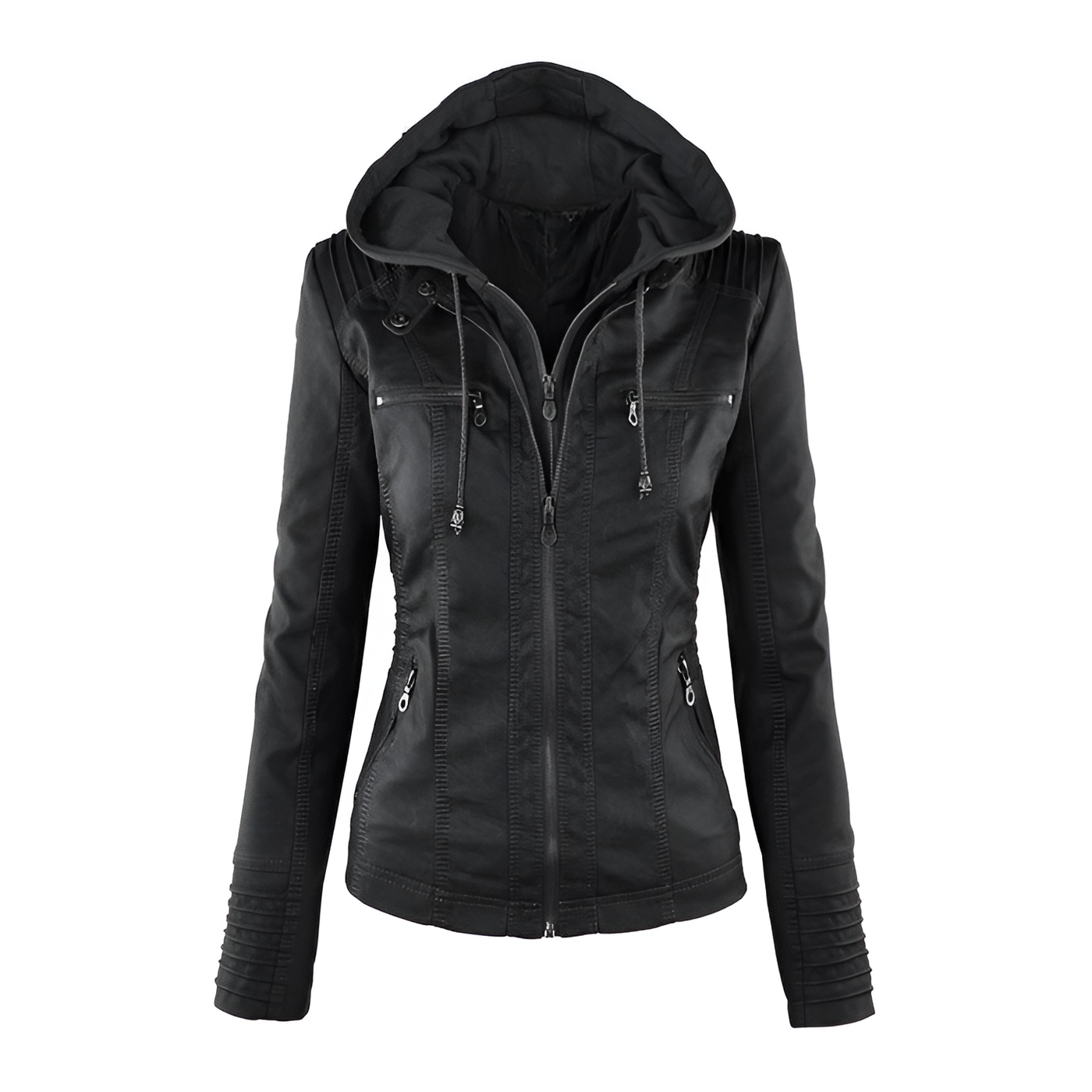 Dames Stijlvolle Hood Coat