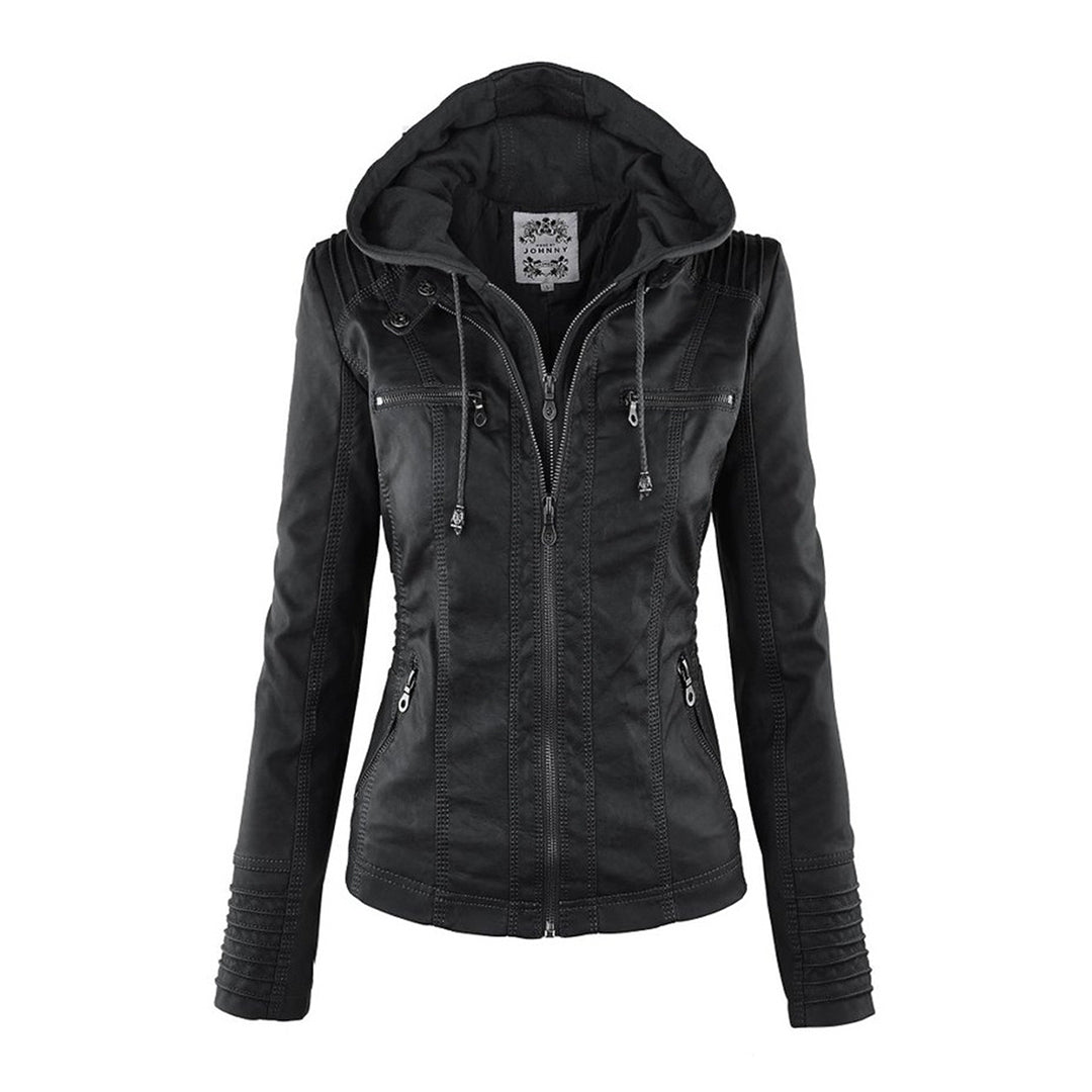 Corinne - trendy vintage jas met capuchon