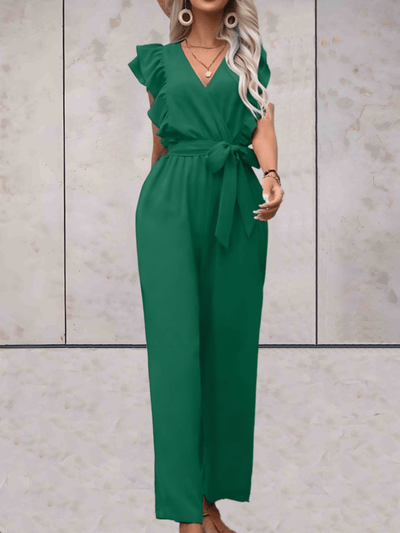 Blair - Mooi passende jumpsuit met korte mouwen