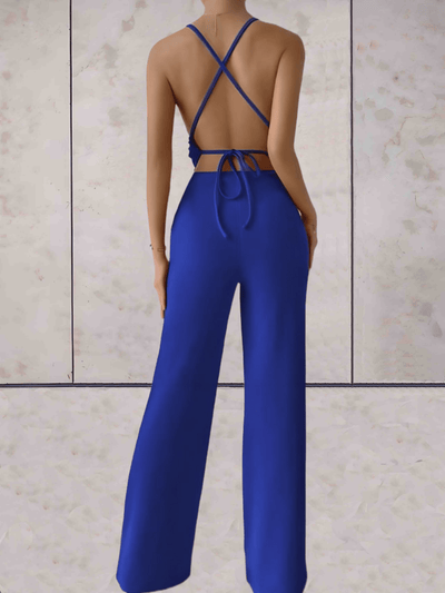 Brianna - Strakke en chique mouwloze jumpsuit