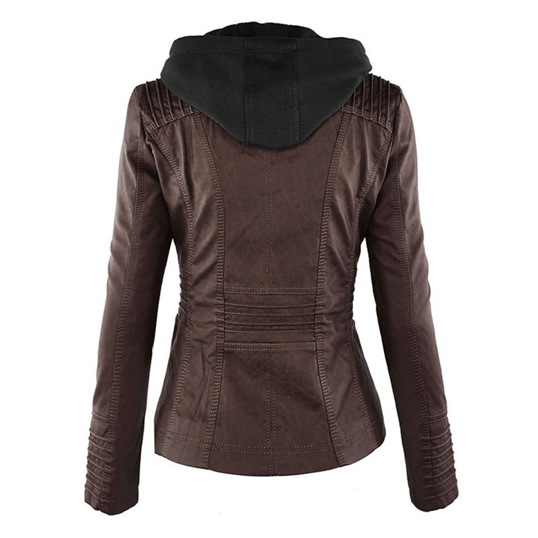 Corinne - trendy vintage jas met capuchon