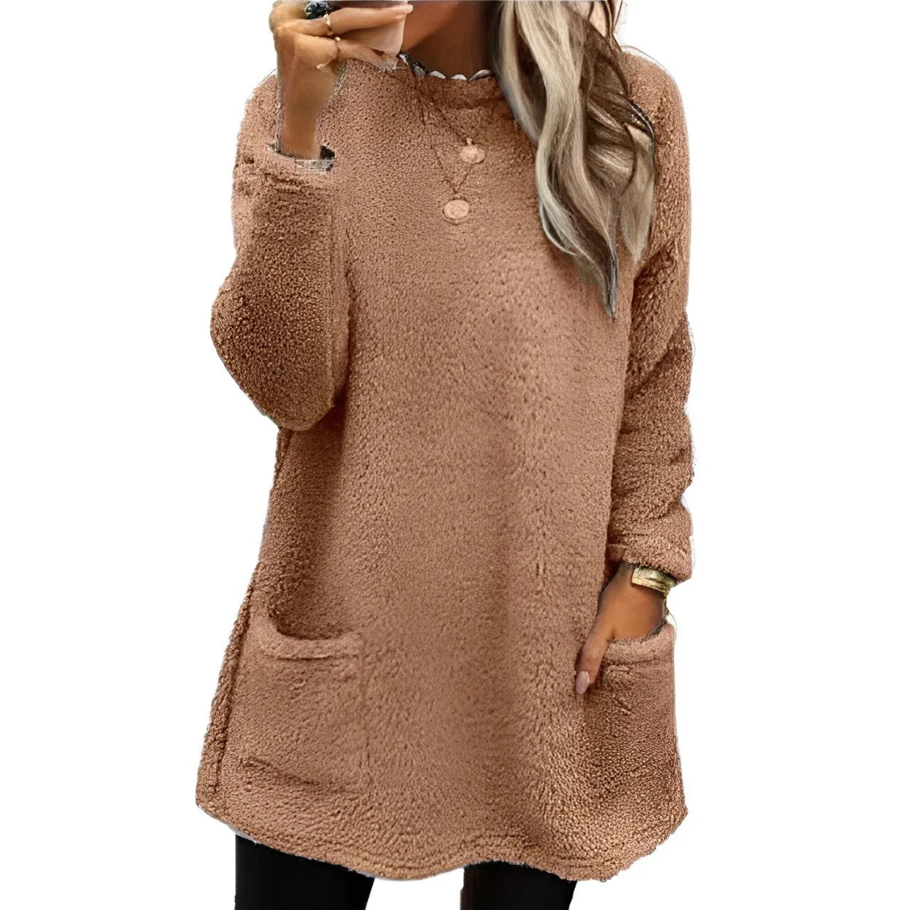 Kate - Comfortabele Crew Neck Sweater voor dames