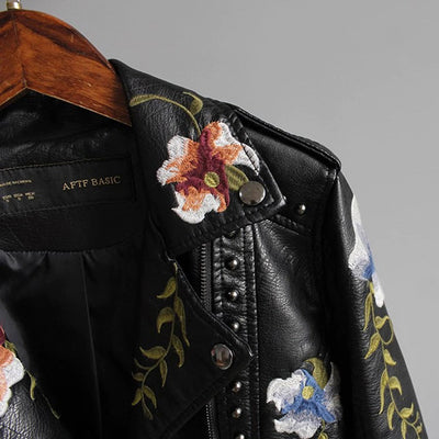 Taylor - elegant streetwear-jack met bloemen