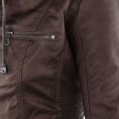 Dames Stijlvolle Hood Coat