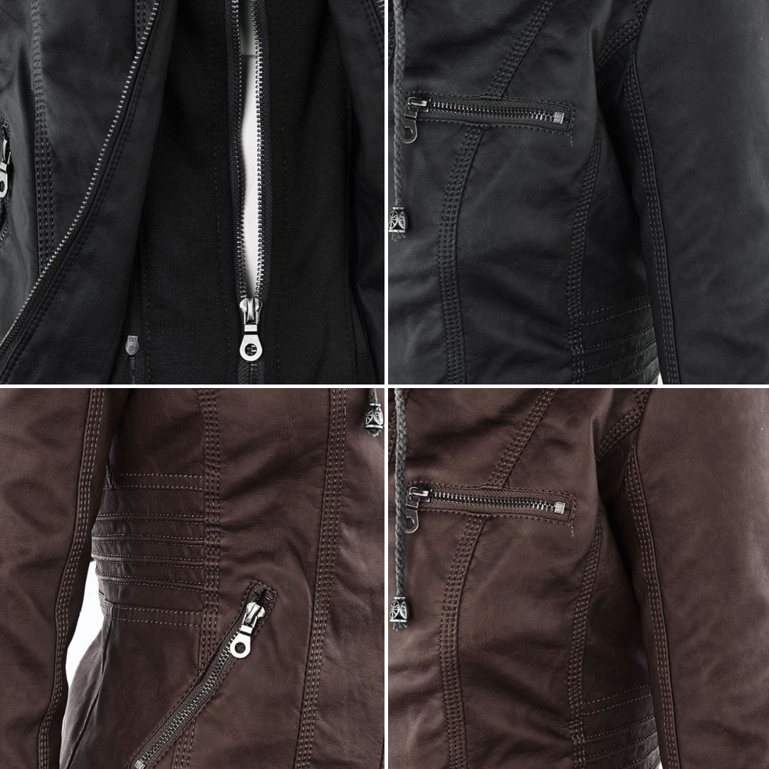 Dames Stijlvolle Hood Coat
