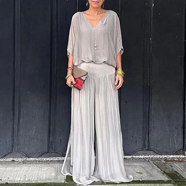Nita | Elegante top en broek