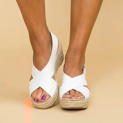 Natalie | Platform sleehakken