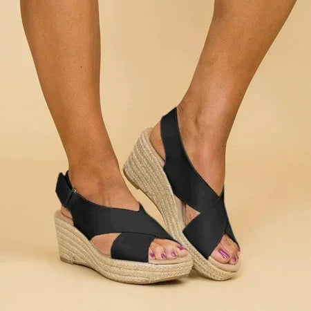 Natalie | Platform sleehakken