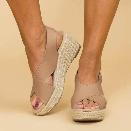 Natalie | Platform sleehakken