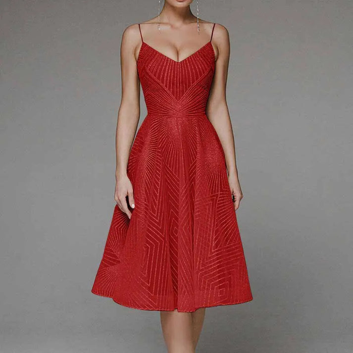Lara | Chique jurk met open rug