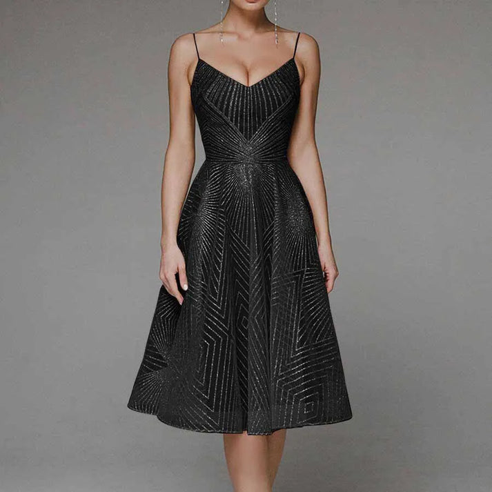 Lara | Chique jurk met open rug