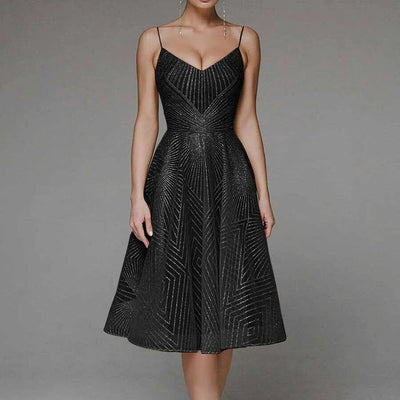 Lara | Chique jurk met open rug