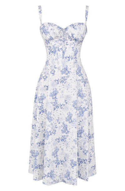 Heidi - Bloemen Bustier Jurk