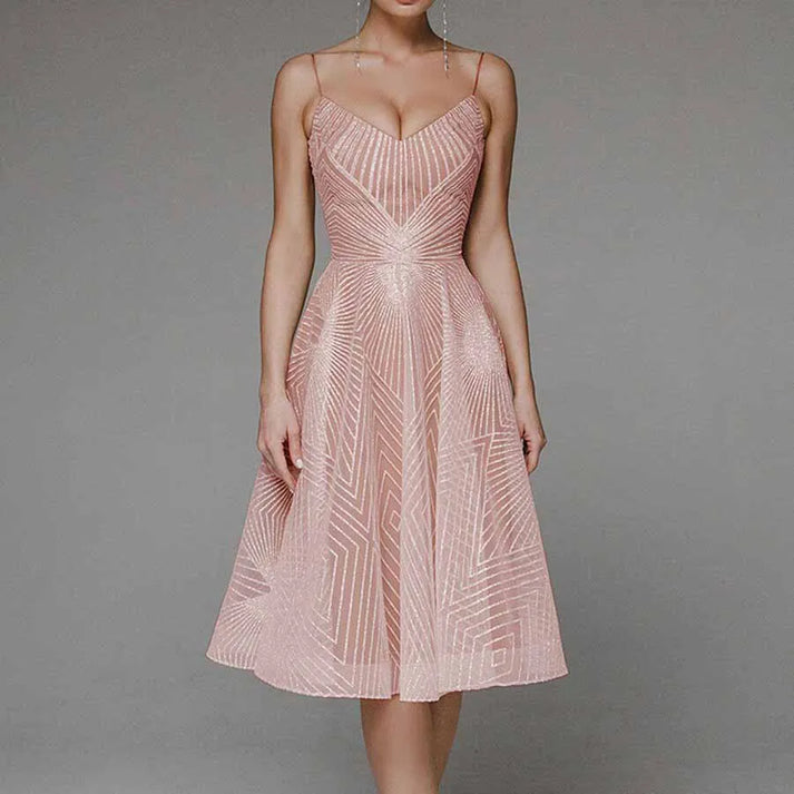 Lara | Chique jurk met open rug