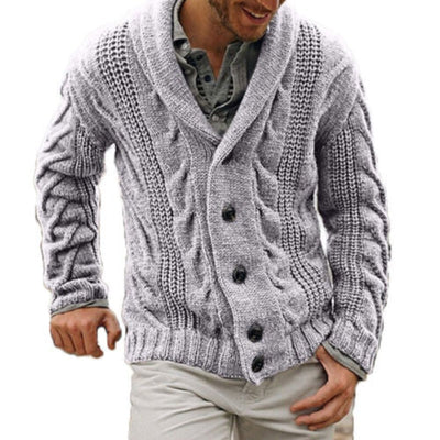 Cardigan | Warm gebreid wollen vest voor mannen