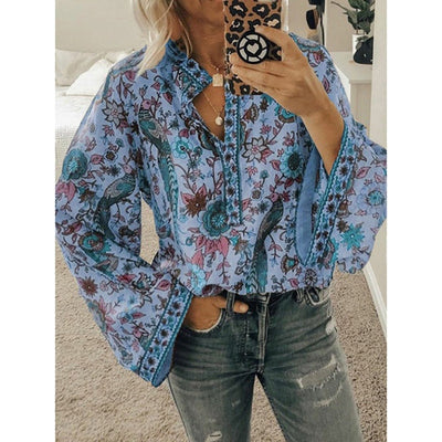 Boho Chic Dames Bloes