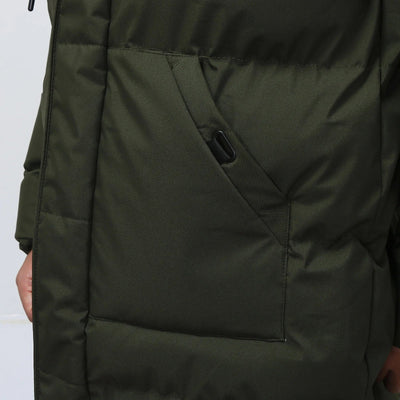 Lange Winterjas voor Moderne Mannen