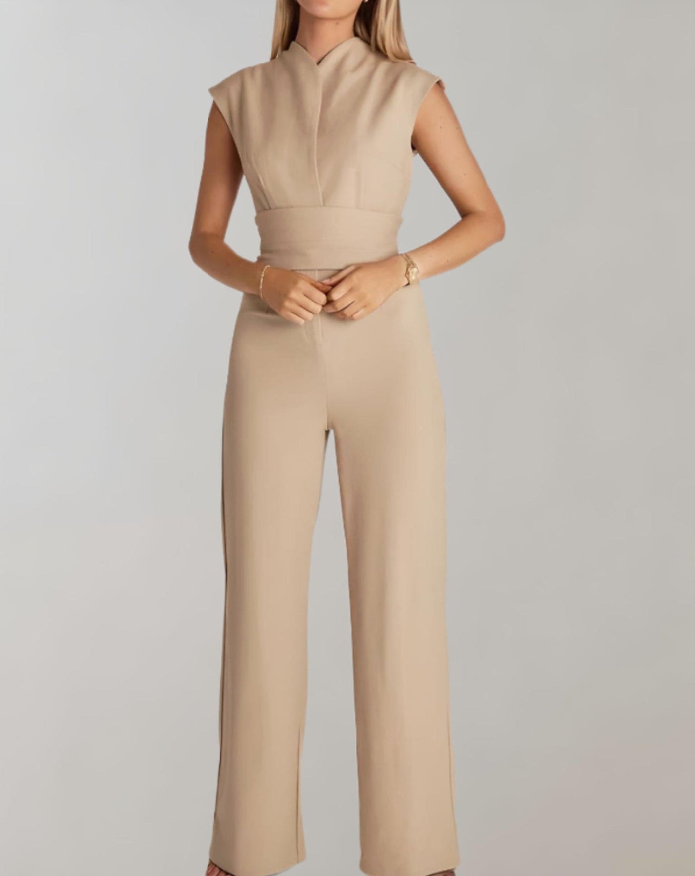 Vera | Elegante jumpsuit met wijde pijpen