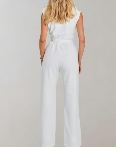 Vera | Elegante jumpsuit met wijde pijpen