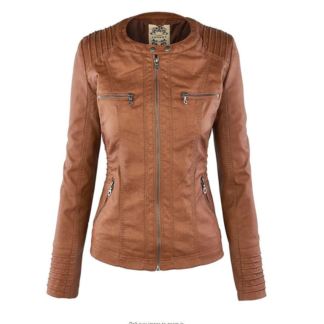 Corinne - trendy vintage jas met capuchon