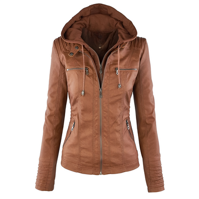 Dames Stijlvolle Hood Coat