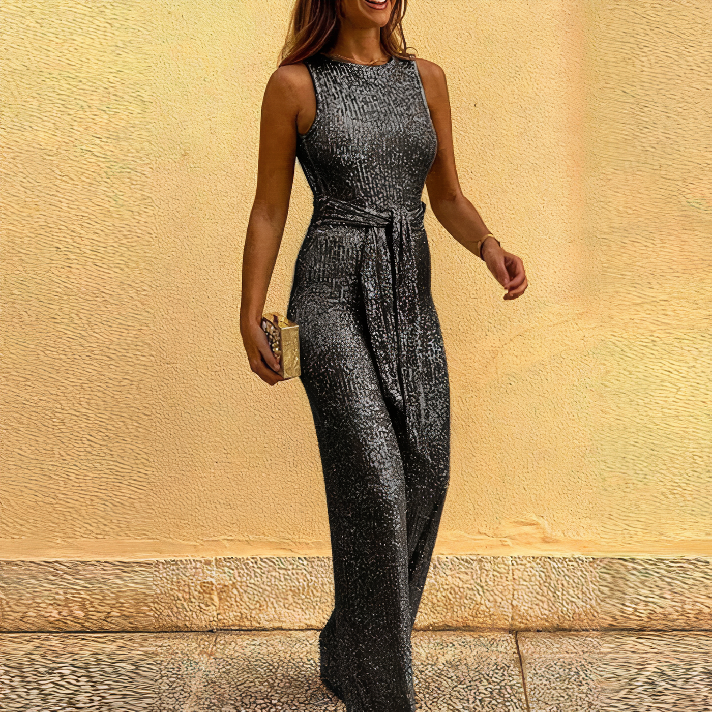 Fleur - Jumpsuit met glitters