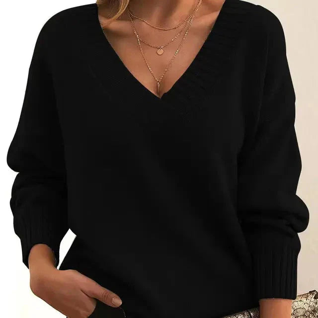 Stella - Casual V-hals trui voor dames