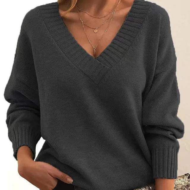 Stella - Casual V-hals trui voor dames