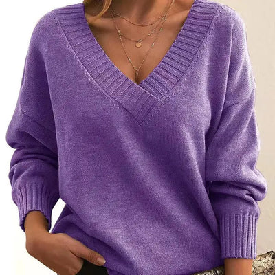 Stella - Casual V-hals trui voor dames
