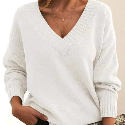 Stella - Casual V-hals trui voor dames