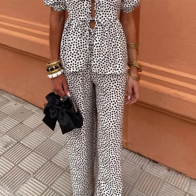 Helena - Elegante top en broek