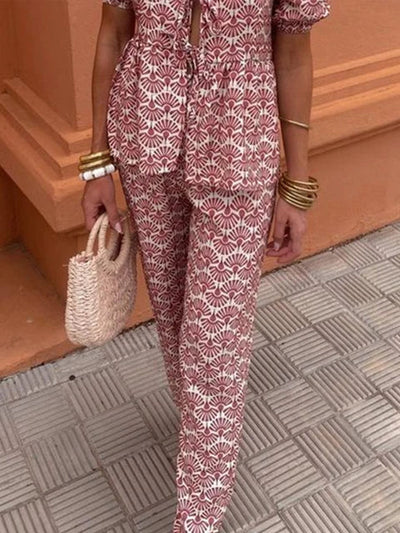 Helena - Elegante top en broek
