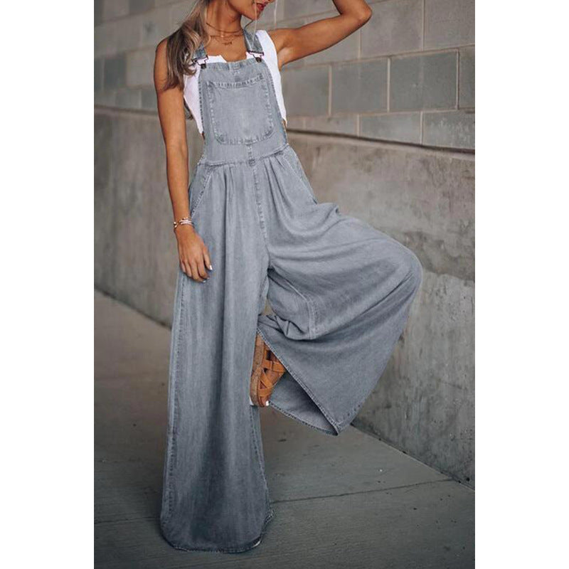 Sanira - Dames Denim Jumpsuit