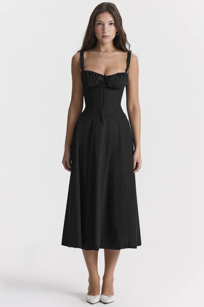 Heidi - Bloemen Bustier Jurk
