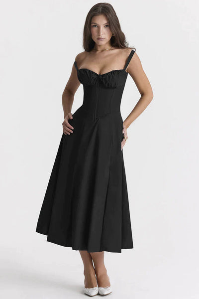 Heidi - Bloemen Bustier Jurk