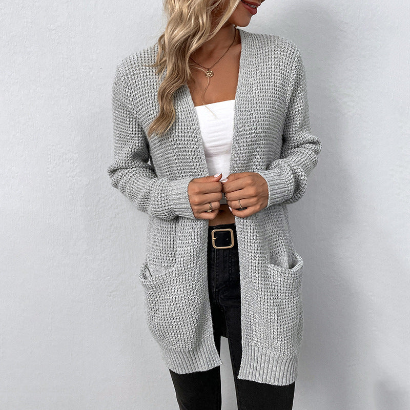 Victoria - Klassiek gebreid sweatvest voor dames
