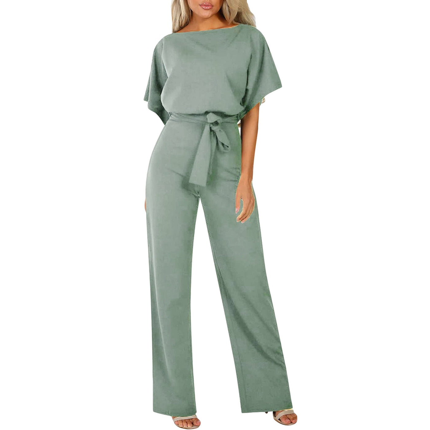 Nora - Elegante jumpsuit met riem voor dames