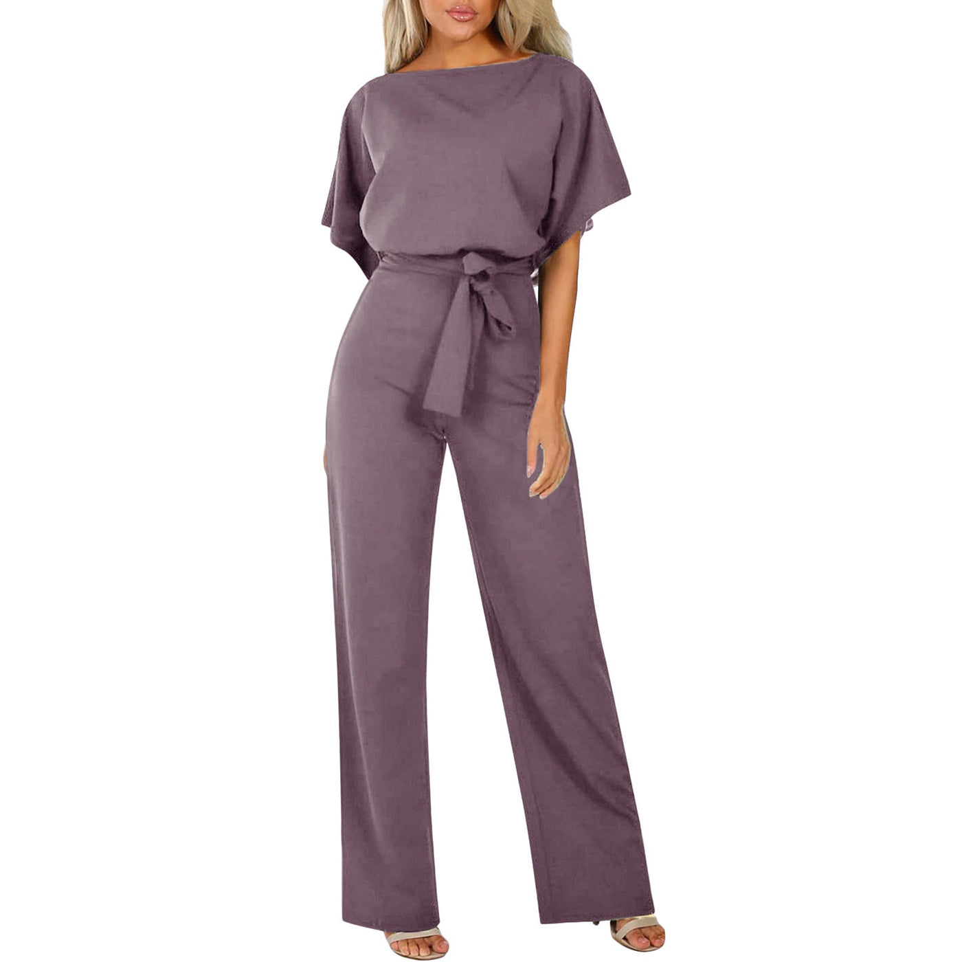 Nora - Elegante jumpsuit met riem voor dames