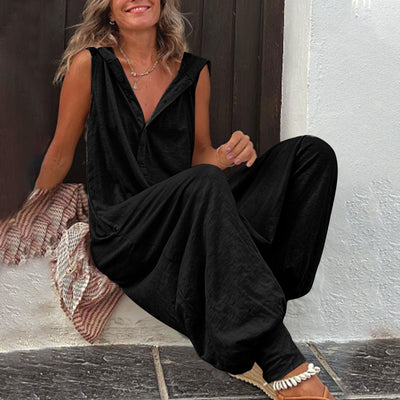 Lieke - Comfortabele mouwloze jumpsuit voor dames