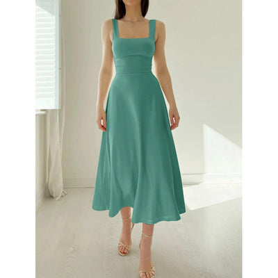 Briana - Elegante Jurk met Brede Banden