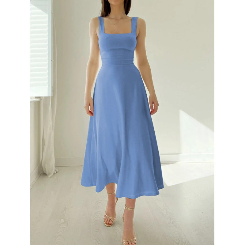Briana - Elegante Jurk met Brede Banden