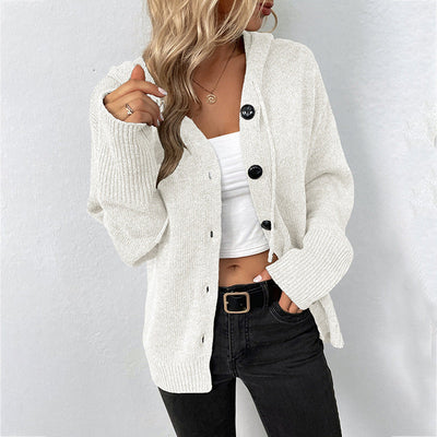 Maya - Modieuze Sweater met Knopen voor Vrouwen