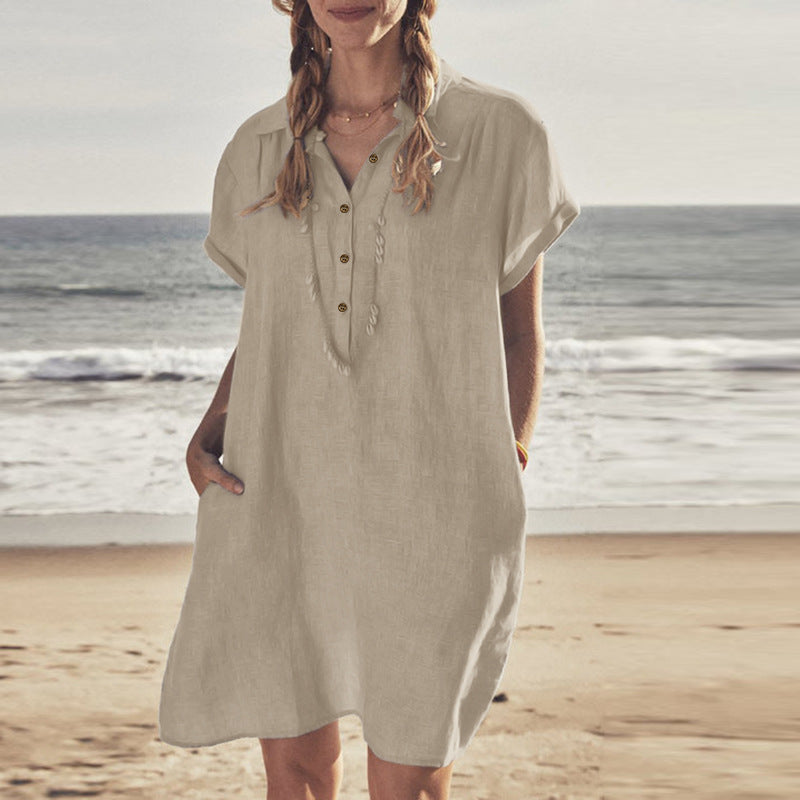 Monroe - Losse knoop zomerjurk