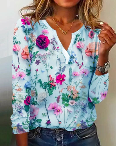 Hanna - Blouse met bloemenprint