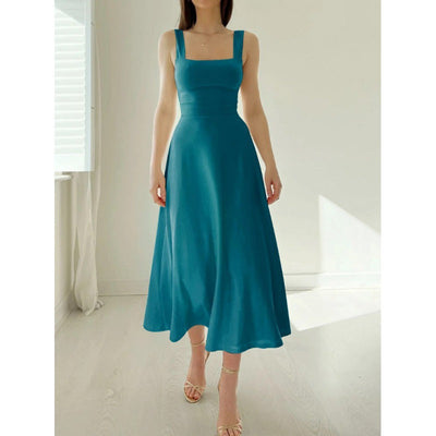 Briana - Elegante Jurk met Brede Banden