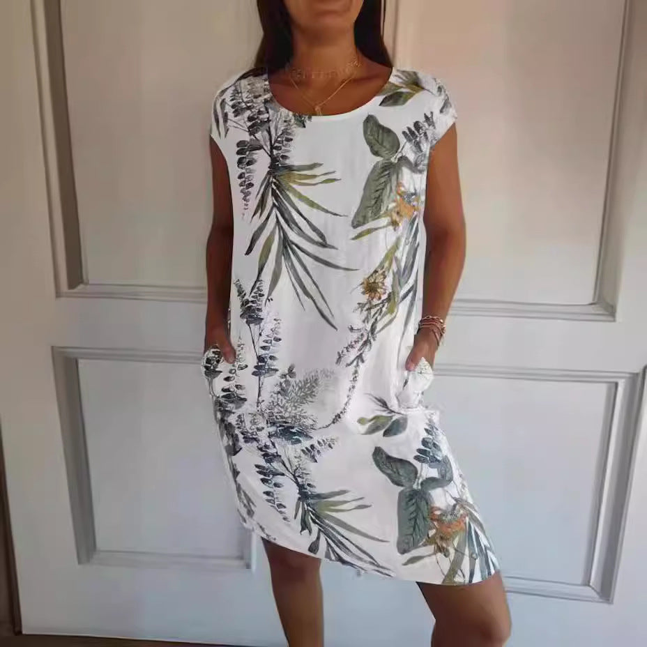 Mia - Retro Bloemenpracht voor de Zomer