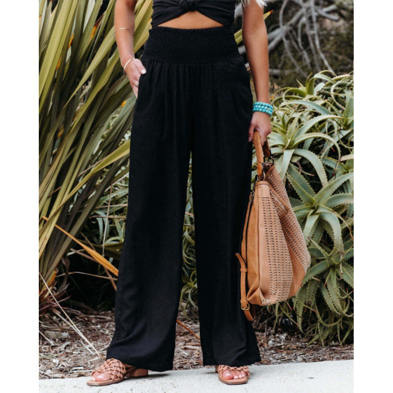 Olivia - Casual Wijde Broek voor dames