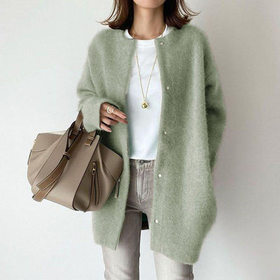 Abigail - Cozy Jas met knopen voor dames