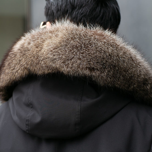 Gewatteerde en Warme Winterjas voor Mannen